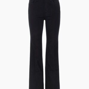 Good American Jet Black Flare Jeans